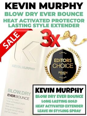 BNWT KEVIN MURPHY 3X Blow Dry Ever Bounce Style Extending Leave In Styling Spray